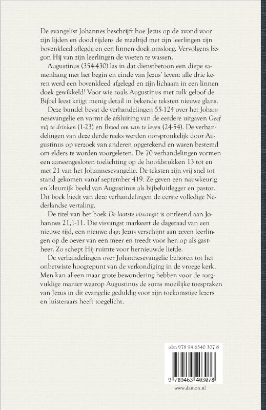 Augustinus, De laatste visvangst