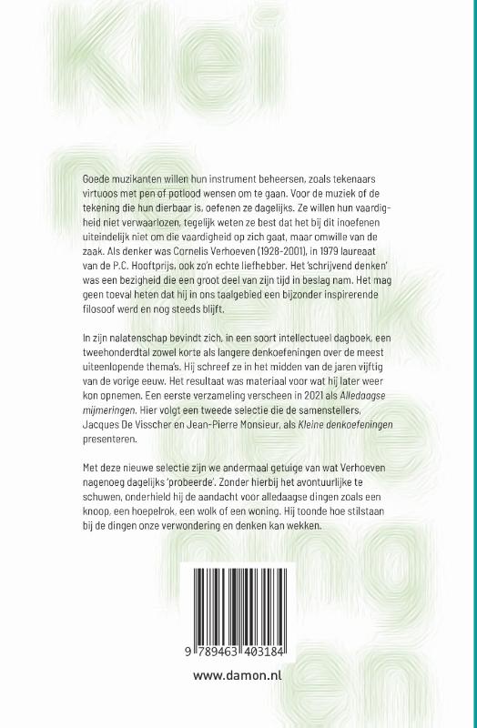 Kleine denkoefeningen