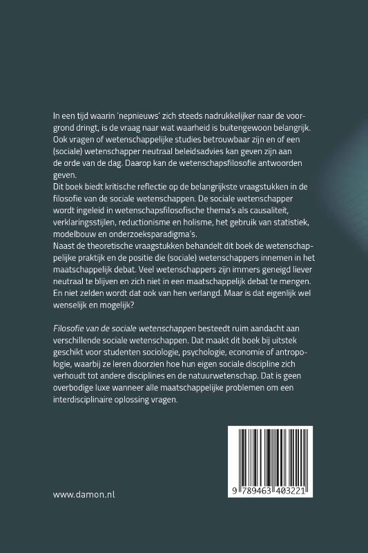 Filosofie van de sociale wetenschappen