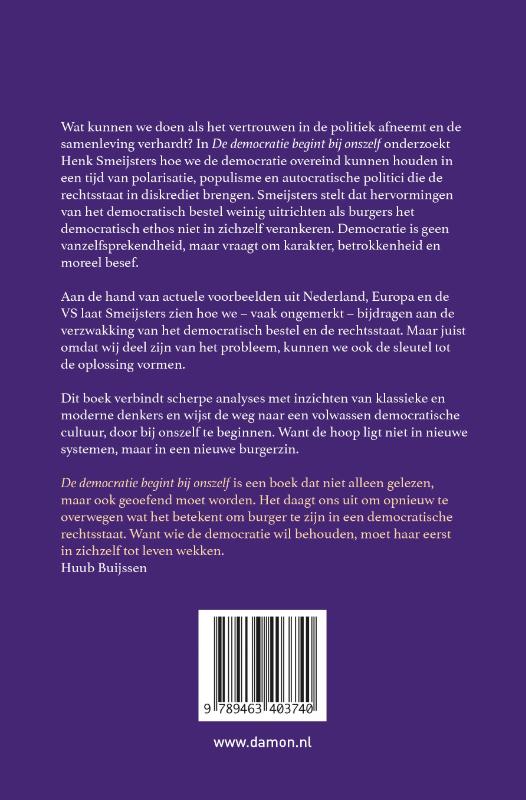 De democratie begint bij onszelf