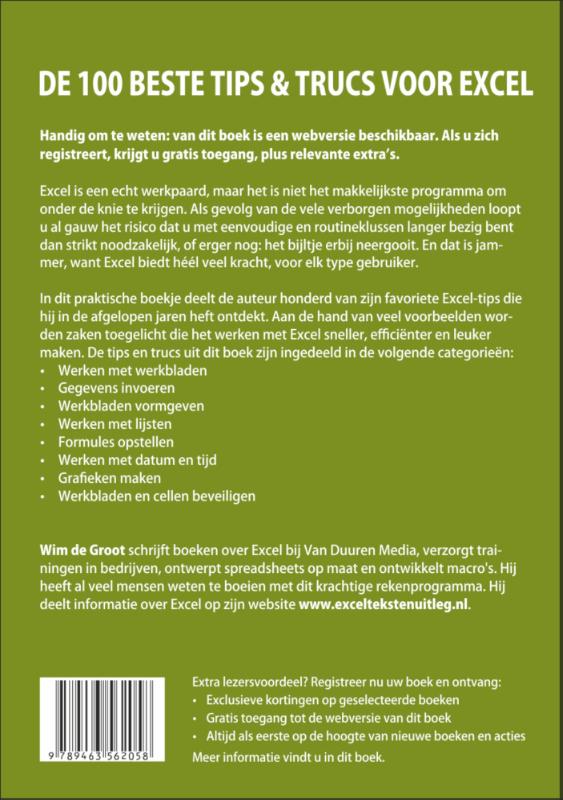 De 100 beste tips & trucs voor Excel