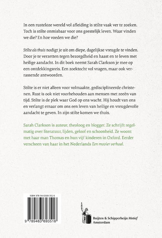 Stilte als thuis