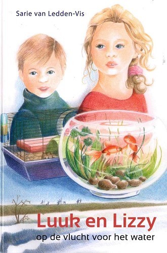 Luuk en Lizzy op de vlucht voor het water