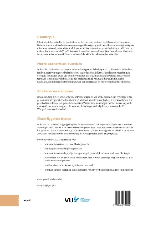 Geven in Nederland – 2022