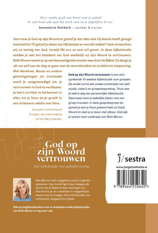 GOD OP ZIJN WOORD VERTROUWEN