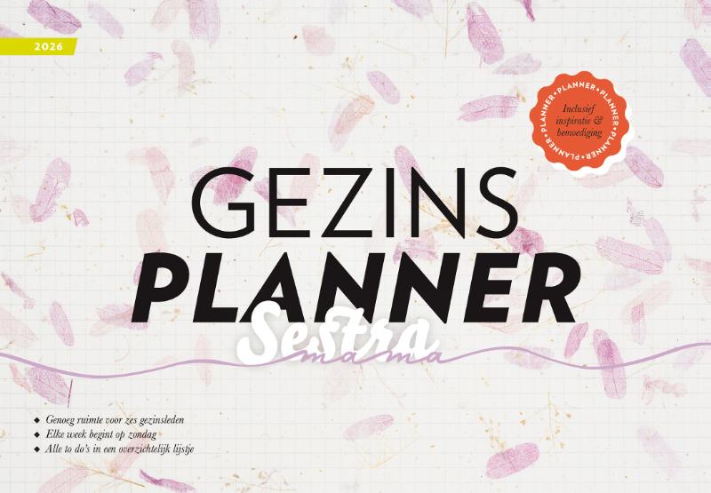 Gezinsplanner Sestra mama 2026