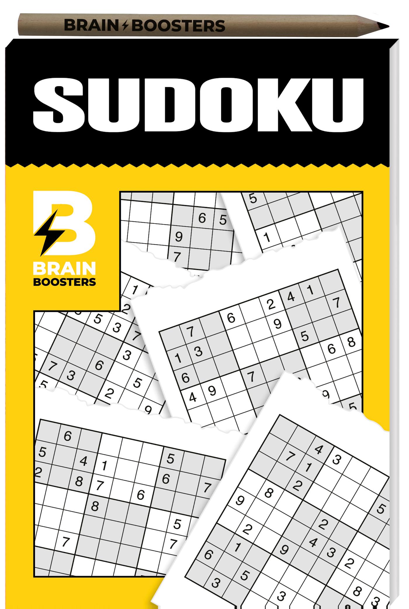 Brainbooster puzzelboek – Sudoku
