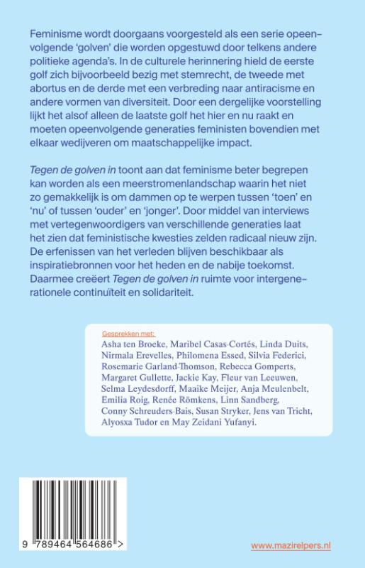 Tegen de golven in