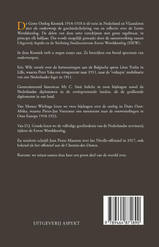 De Grote Oorlog | kroniek 1914 – 1918