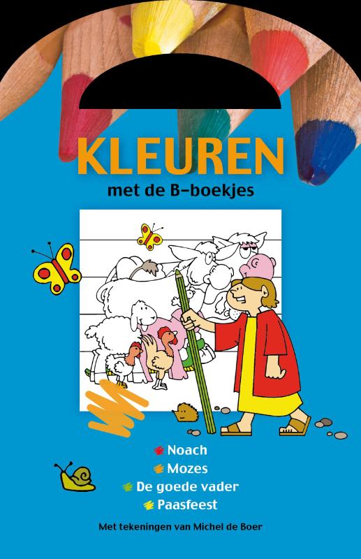 Kleurboek Blauw B-boekjes