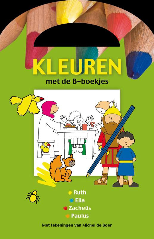 Kleurboek groen B-boekjes
