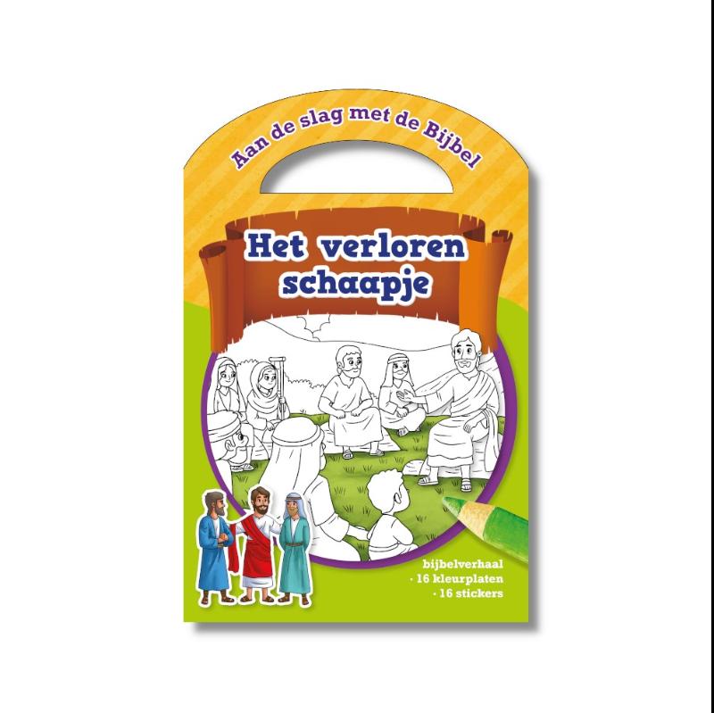 Kleurboek het verloren schaapje