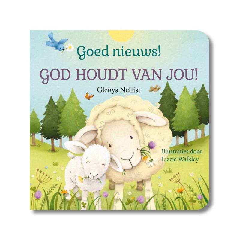 Goed nieuws! God houdt van jou! 14x14cm midprice