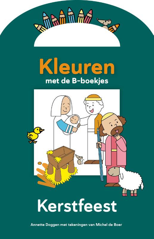 Kleurboek kerstfeest