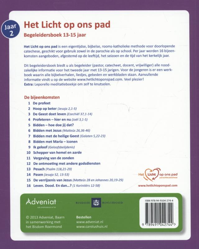 Het Licht op ons pad - Begeleidersboek - Afbeelding 2