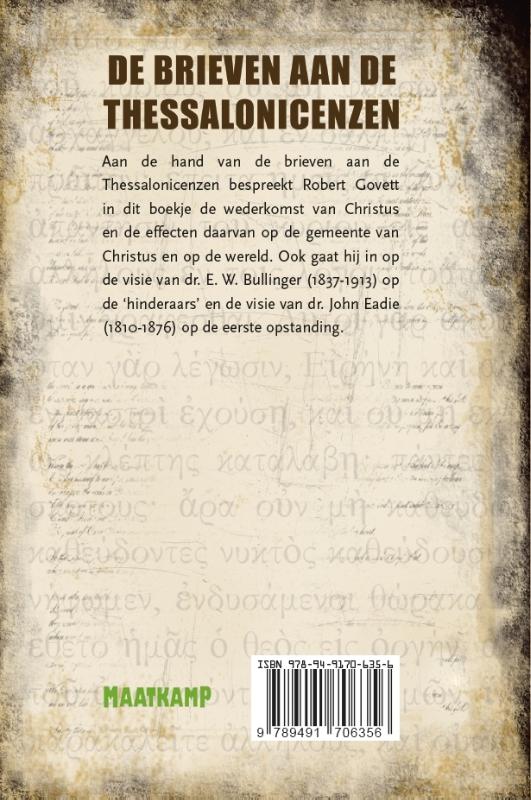 De brieven aan de Thessalonicenzen