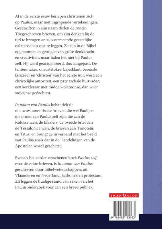 In naam van Paulus
