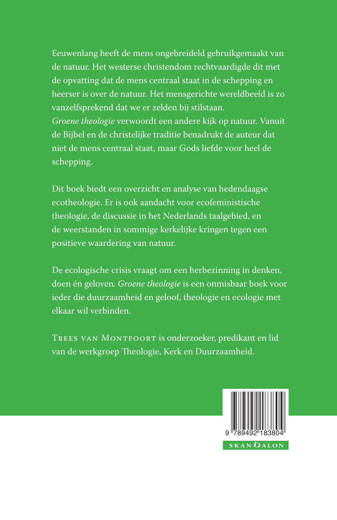 Groene theologie
