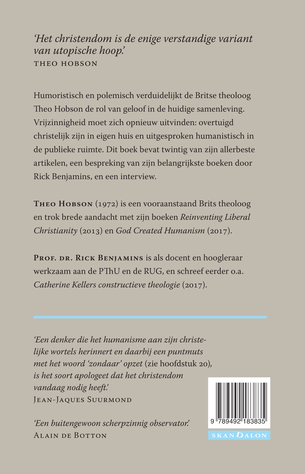 Theo Hobsons gelovig humanisme - Afbeelding 2