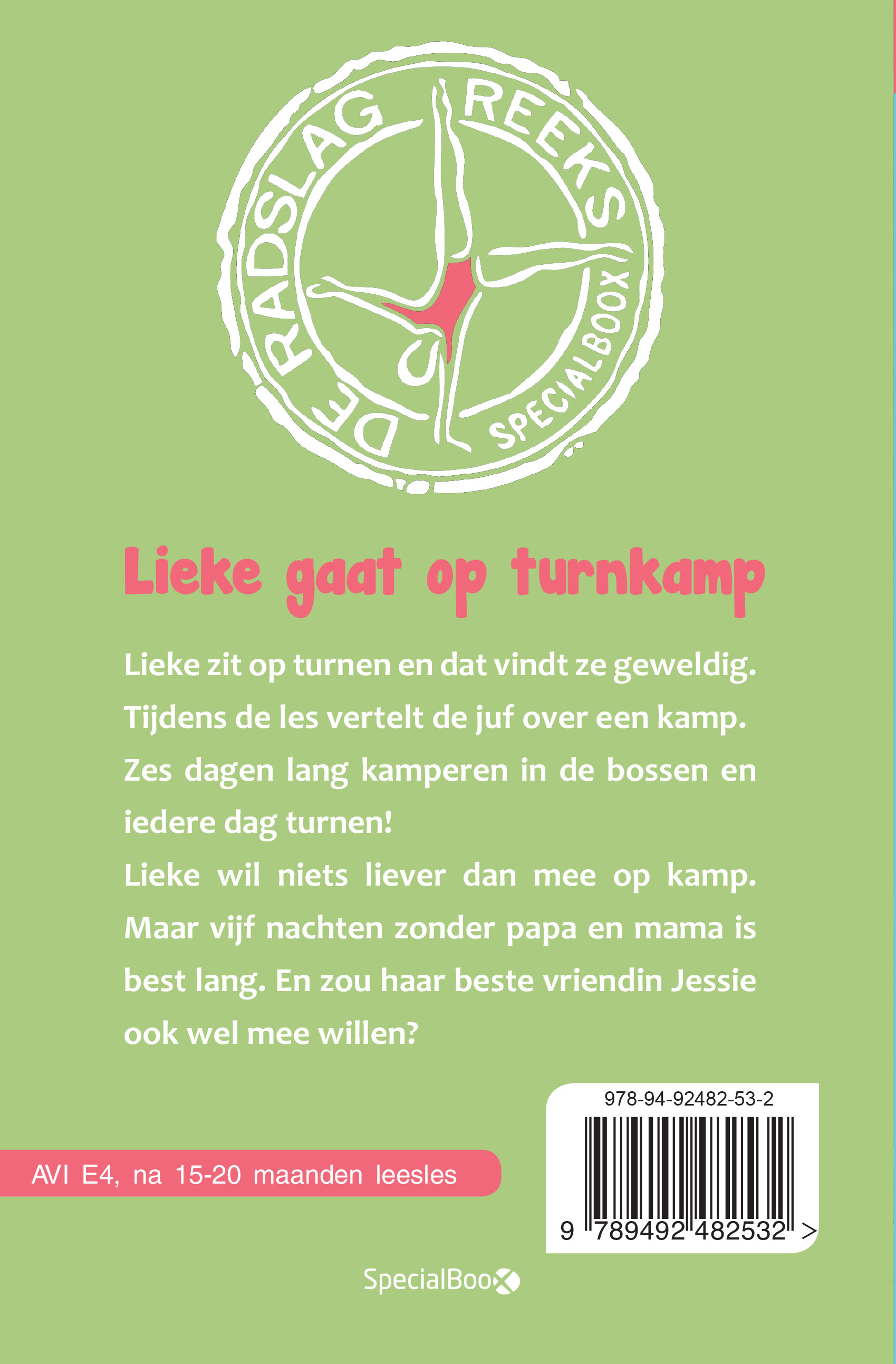 Lieke gaat op turnkamp
