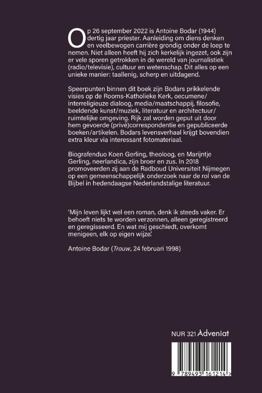 Antoine Bodar Zijn leven en werk