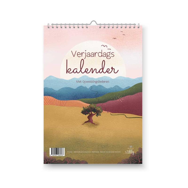 Verjaardagskalender Marjoleins Creations