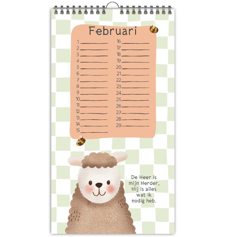 Verjaardagskalender kinderen