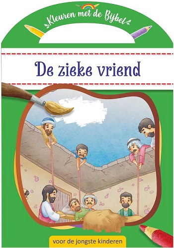 Kleurboek de zieke vriend