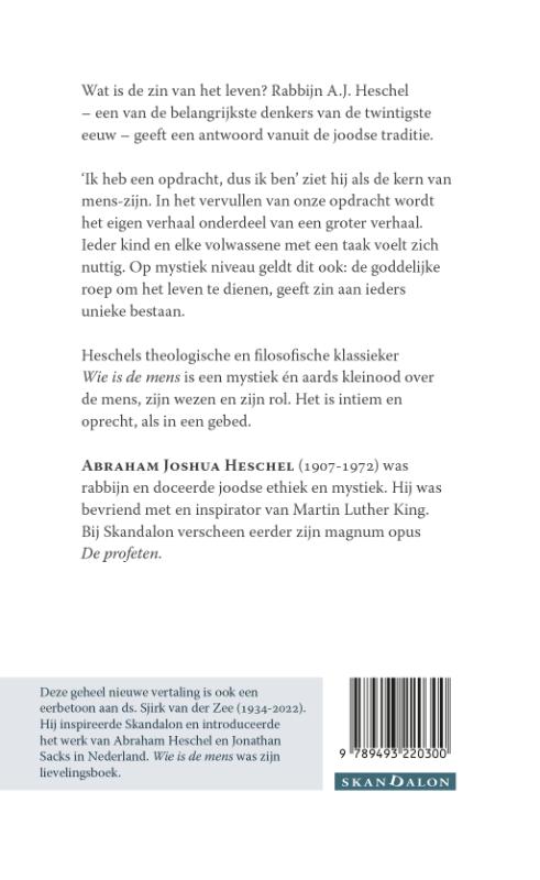 Wie is de mens