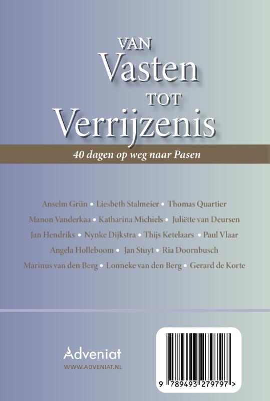 Van Vasten tot Verrijzenis