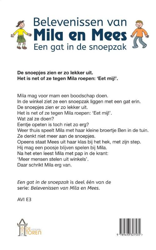 Mees en Mila Een gat in de snoepzak
