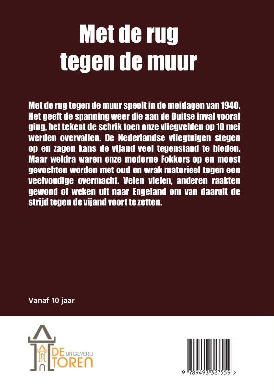 Met de rug tegen de muur