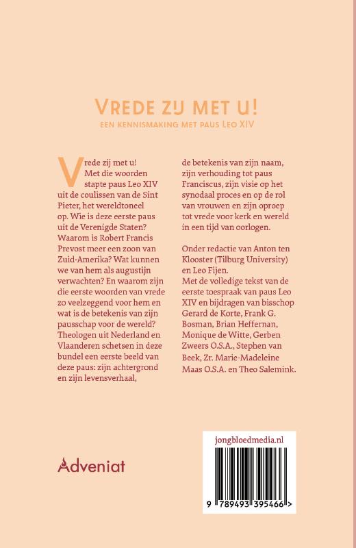 Paus Leo: Vrede Zij met U!